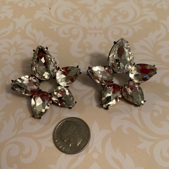 Silver Sparkle Studs - Picture 3 of 3
